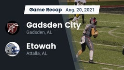 Recap: Gadsden City  vs. Etowah  2021