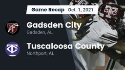 Recap: Gadsden City  vs. Tuscaloosa County  2021