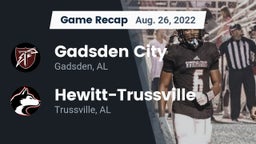 Recap: Gadsden City  vs. Hewitt-Trussville  2022