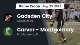 Recap: Gadsden City  vs. Carver  - Montgomery 2023