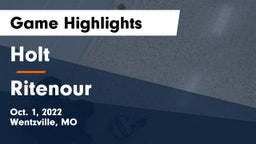 Holt  vs Ritenour  Game Highlights - Oct. 1, 2022