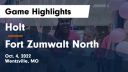 Holt  vs Fort Zumwalt North  Game Highlights - Oct. 4, 2022