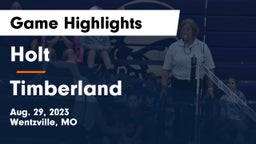Holt  vs Timberland  Game Highlights - Aug. 29, 2023