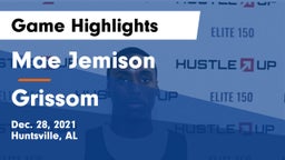 Mae Jemison  vs Grissom  Game Highlights - Dec. 28, 2021