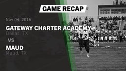 Recap: Gateway Charter Academy  vs. Maud  2016