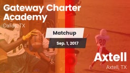 Matchup: Gateway Charter vs. Axtell  2017