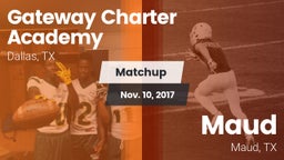 Matchup: Gateway Charter vs. Maud  2017