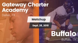 Matchup: Gateway Charter vs. Buffalo  2018