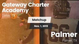 Matchup: Gateway Charter vs. Palmer  2019