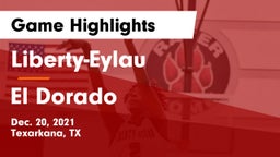 Liberty-Eylau  vs El Dorado  Game Highlights - Dec. 20, 2021