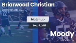 Matchup: Briarwood Christian vs. Moody  2017