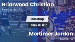 Matchup: Briarwood Christian vs. Mortimer Jordan  2017