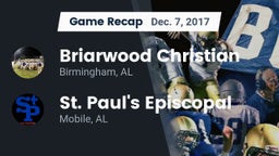 Recap: Briarwood Christian  vs. St. Paul's Episcopal  2017