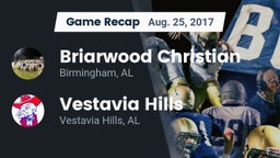 Recap: Briarwood Christian  vs. Vestavia Hills  2017