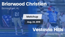 Matchup: Briarwood Christian vs. Vestavia Hills  2018