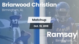 Matchup: Briarwood Christian vs. Ramsay  2018