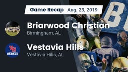Recap: Briarwood Christian  vs. Vestavia Hills  2019
