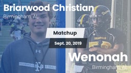 Matchup: Briarwood Christian vs. Wenonah  2019
