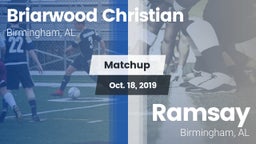 Matchup: Briarwood Christian vs. Ramsay  2019