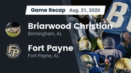 Recap: Briarwood Christian  vs. Fort Payne  2020