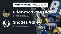 Recap: Briarwood Christian  vs. Shades Valley  2020