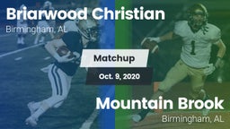 Matchup: Briarwood Christian vs. Mountain Brook  2020
