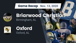 Recap: Briarwood Christian  vs. Oxford  2020