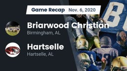 Recap: Briarwood Christian  vs. Hartselle  2020