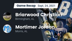 Recap: Briarwood Christian  vs. Mortimer Jordan  2021