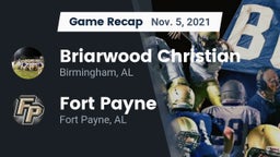 Recap: Briarwood Christian  vs. Fort Payne  2021