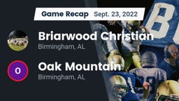 Recap: Briarwood Christian  vs. Oak Mountain  2022