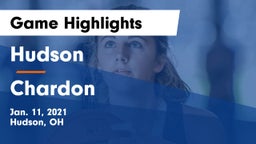 Hudson  vs Chardon  Game Highlights - Jan. 11, 2021