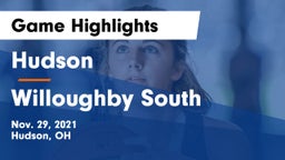 Hudson  vs Willoughby South  Game Highlights - Nov. 29, 2021