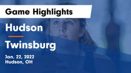Hudson  vs Twinsburg  Game Highlights - Jan. 22, 2022