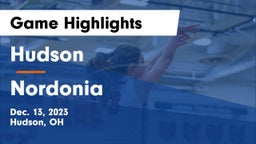 Hudson  vs Nordonia  Game Highlights - Dec. 13, 2023