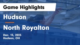 Hudson  vs North Royalton  Game Highlights - Dec. 15, 2023