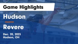 Hudson  vs Revere  Game Highlights - Dec. 20, 2023