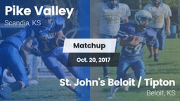 Matchup: Pike Valley High vs. St. John's Beloit / Tipton 2017