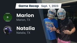 Recap: Marion  vs. Natalia  2023