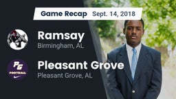 Recap: Ramsay  vs. Pleasant Grove  2018