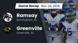 Recap: Ramsay  vs. Greenville  2018