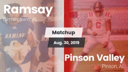 Matchup: Ramsay  vs. Pinson Valley  2019