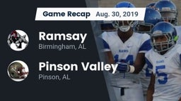 Recap: Ramsay  vs. Pinson Valley  2019