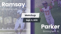 Matchup: Ramsay  vs. Parker  2019