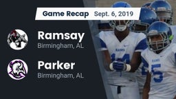 Recap: Ramsay  vs. Parker  2019