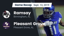 Recap: Ramsay  vs. Pleasant Grove  2019