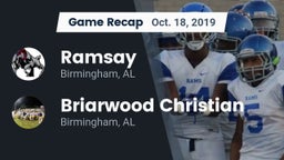 Recap: Ramsay  vs. Briarwood Christian  2019