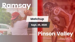 Matchup: Ramsay  vs. Pinson Valley  2020