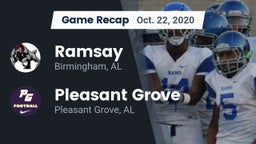 Recap: Ramsay  vs. Pleasant Grove  2020