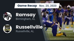 Recap: Ramsay  vs. Russellville  2020